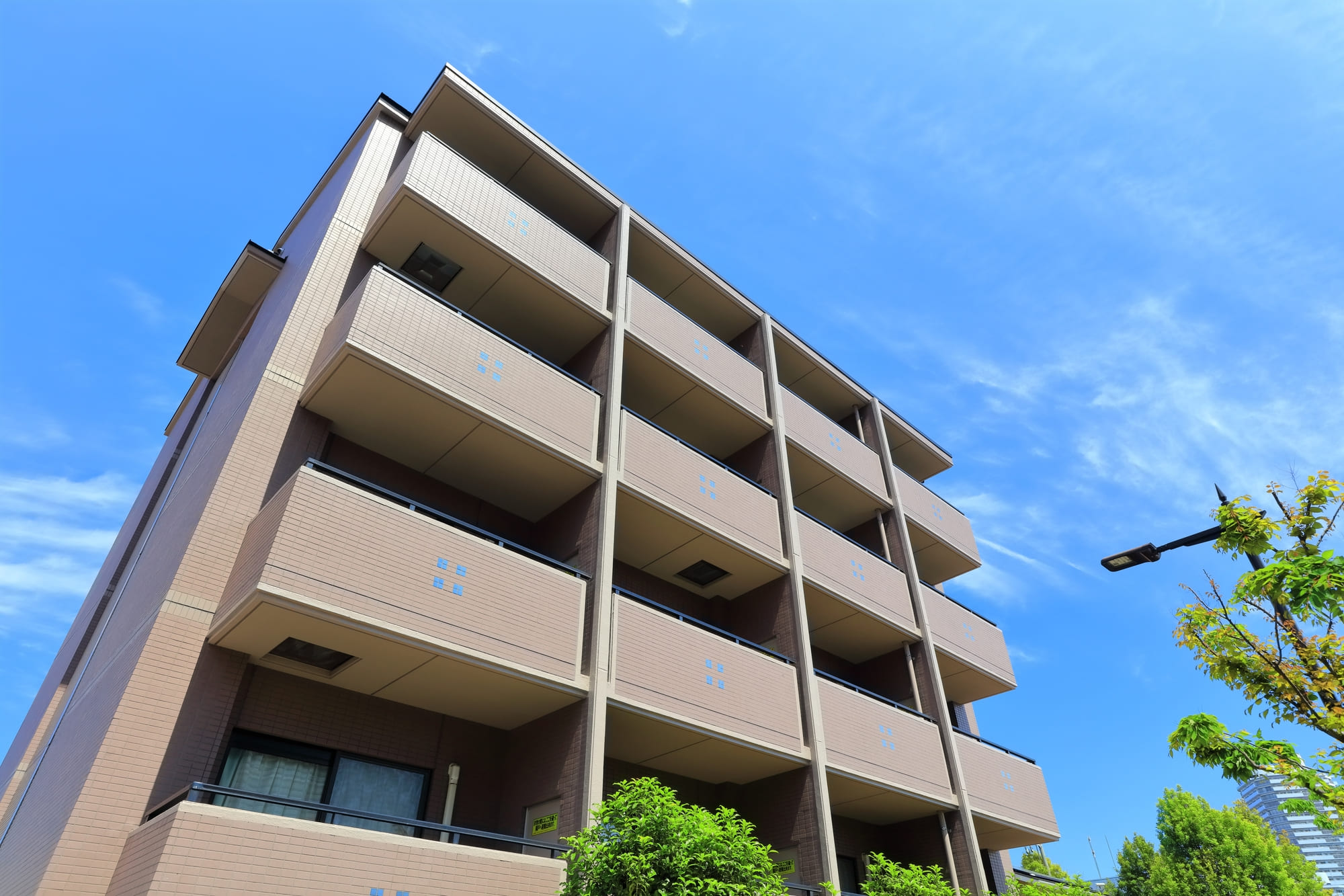 マンションの外観